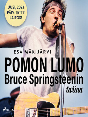 cover image of Pomon lumo – Bruce Springsteenin tarina